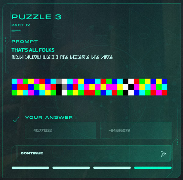 Chasse au Trésor – Puzzle 3